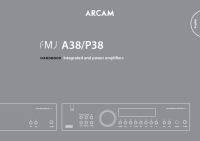 Arcam P38 - Owners Manual